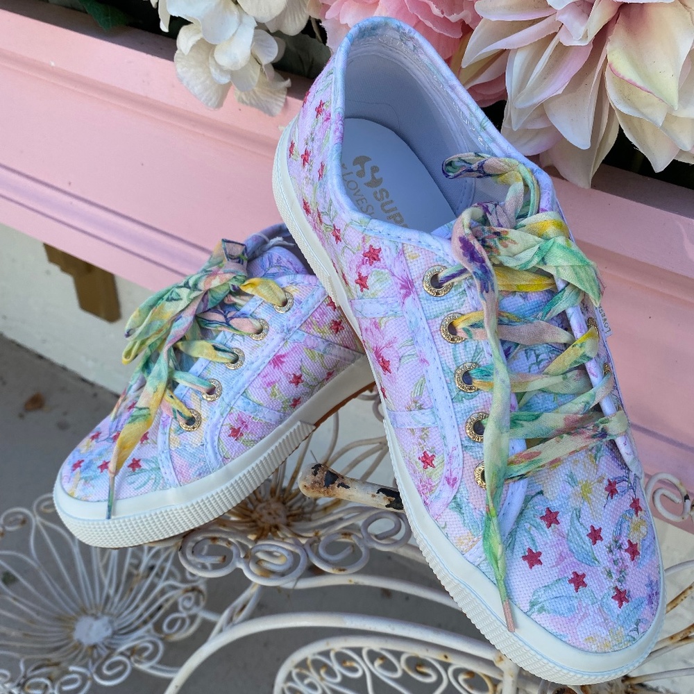 Loveshackfancy X Superga Sneakers island storm